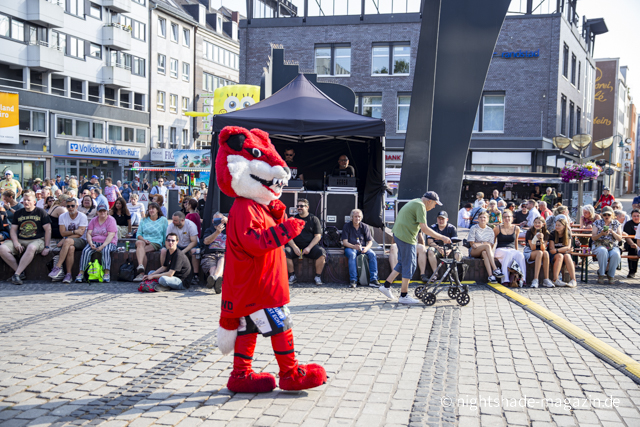 Manni - Maskottchen de r Duisburger Füchse