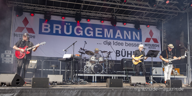 Atomics-Revival-Band auf dem Duiosburger Stadtfest 2023
