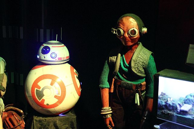 BB-8 and Maz Kanata