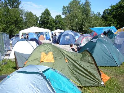 WGT 2006: Zeltplatz