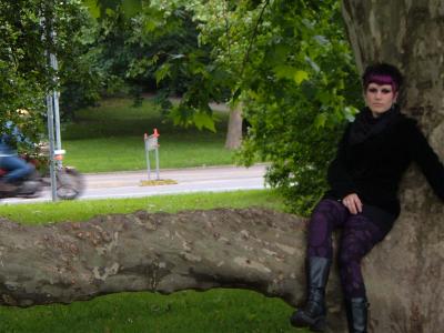 WGT 2006: Steffi und der Baum